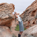 Jovi Denim Overall Dress | Milk & Baby