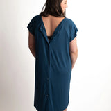 Navy Labor & Delivery Gown