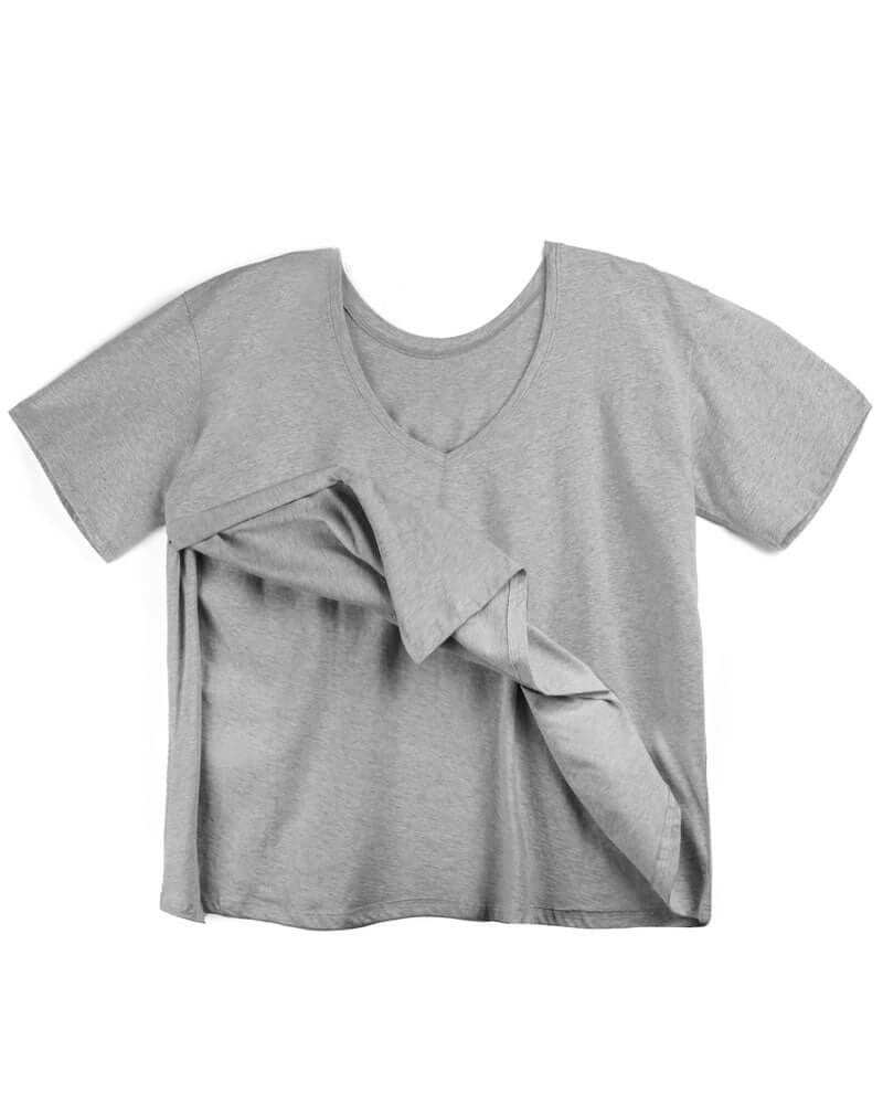 Everywhere Nursing & Maternity V-Neck Tee | The Neutrals | Milk & Baby