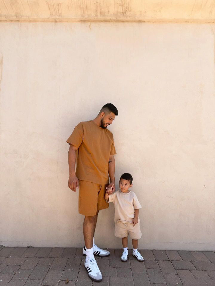 Dad Sweat Short Set | Milk & Baby