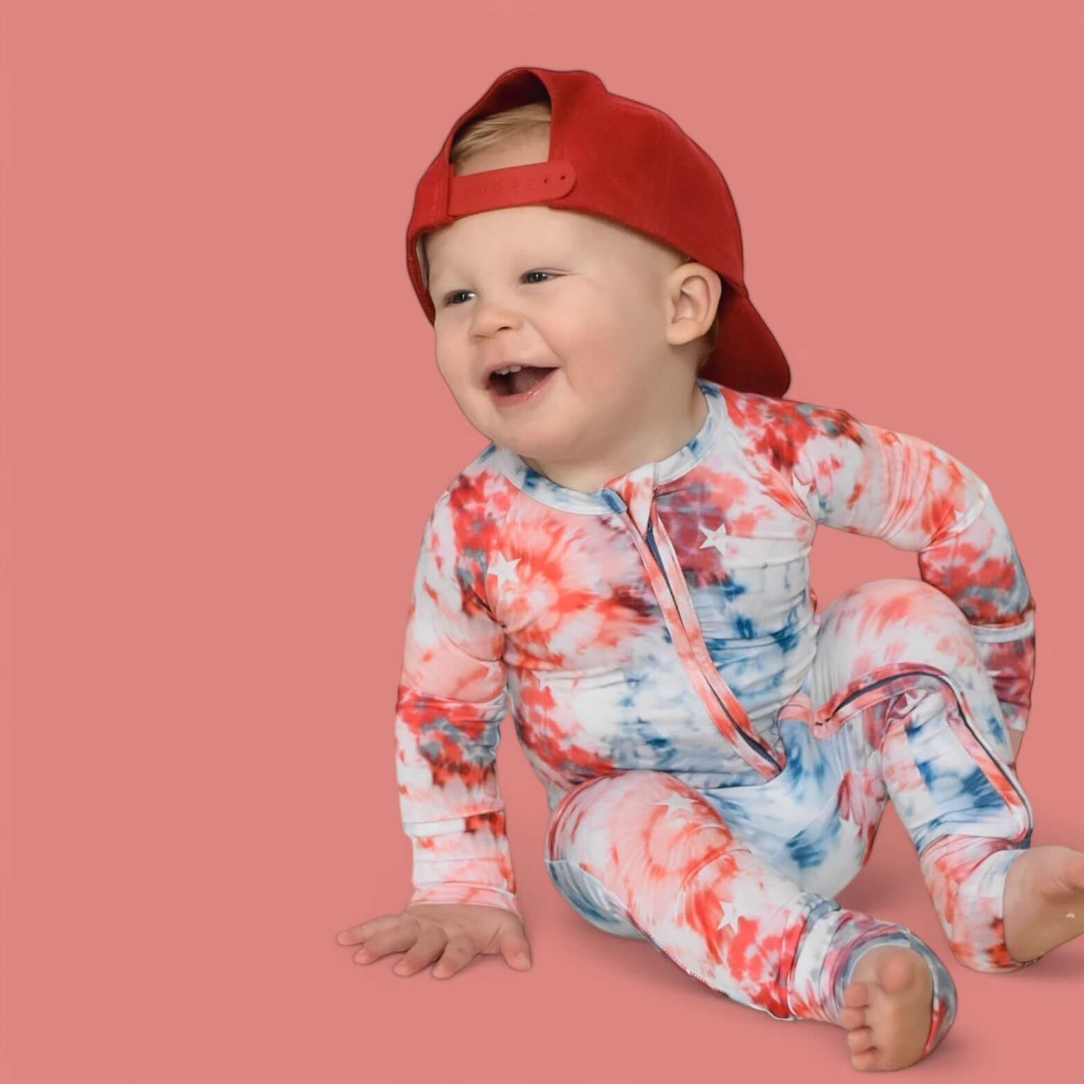 Starry Tie Dye Dream Romper | Milk & Baby