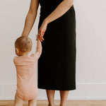 Everyday Breastfeeding Dress | Black | Milk & Baby