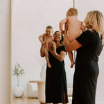 Everyday Breastfeeding Dress | Black | Milk & Baby
