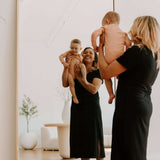 Everyday Breastfeeding Dress | Black | Milk & Baby