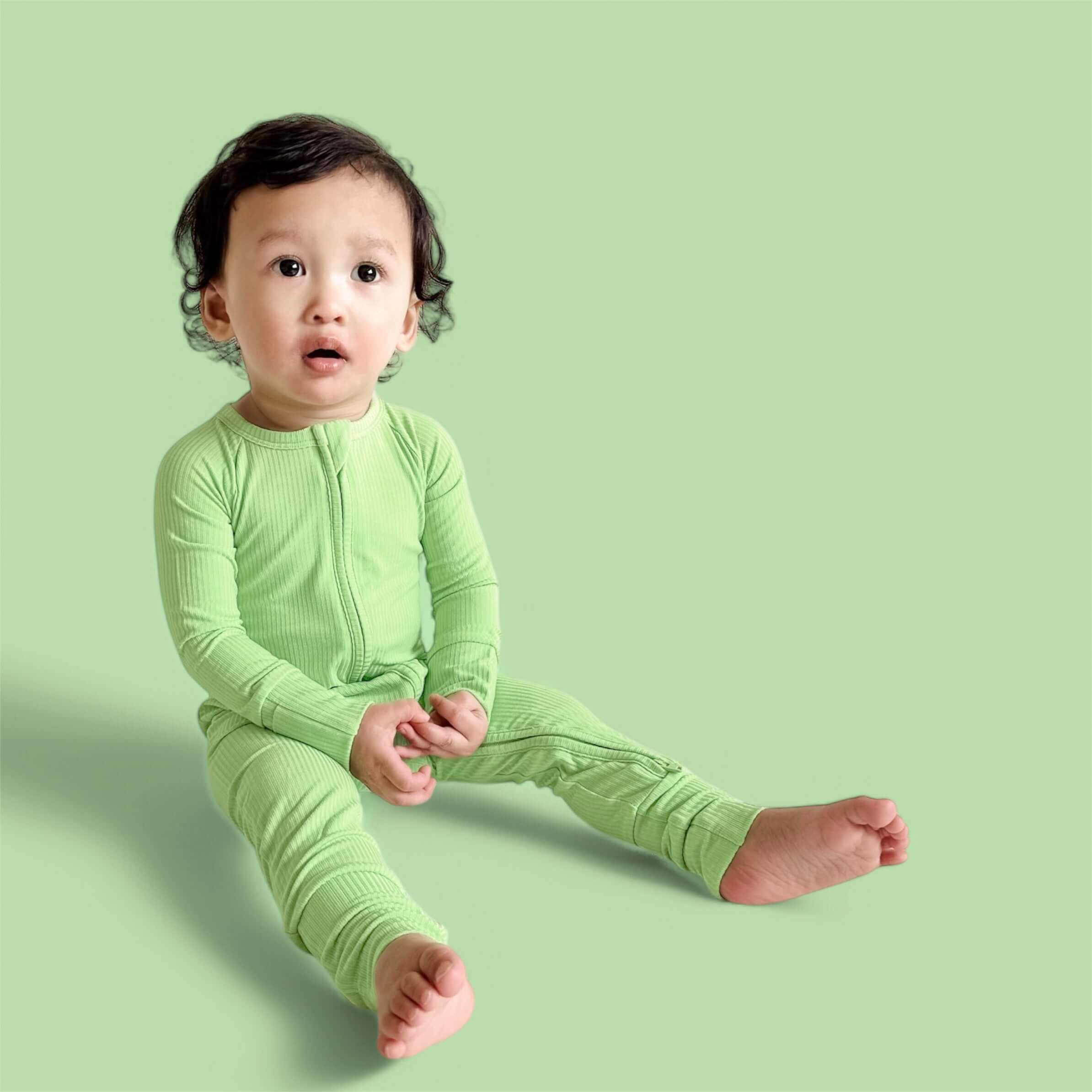 Key Lime Dream Romper | Milk & Baby