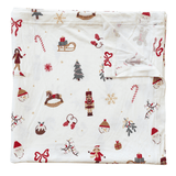 Merry & Bright Ribbed Bamboo Swaddle