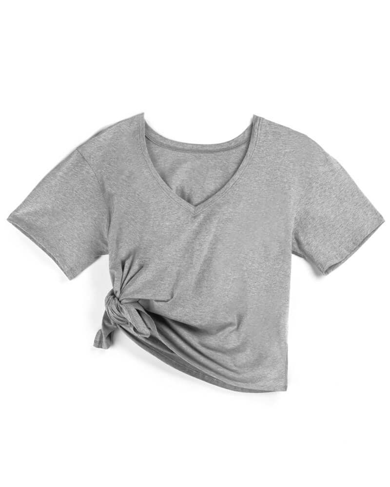 Everywhere Nursing & Maternity V-Neck Tee | The Neutrals | Milk & Baby