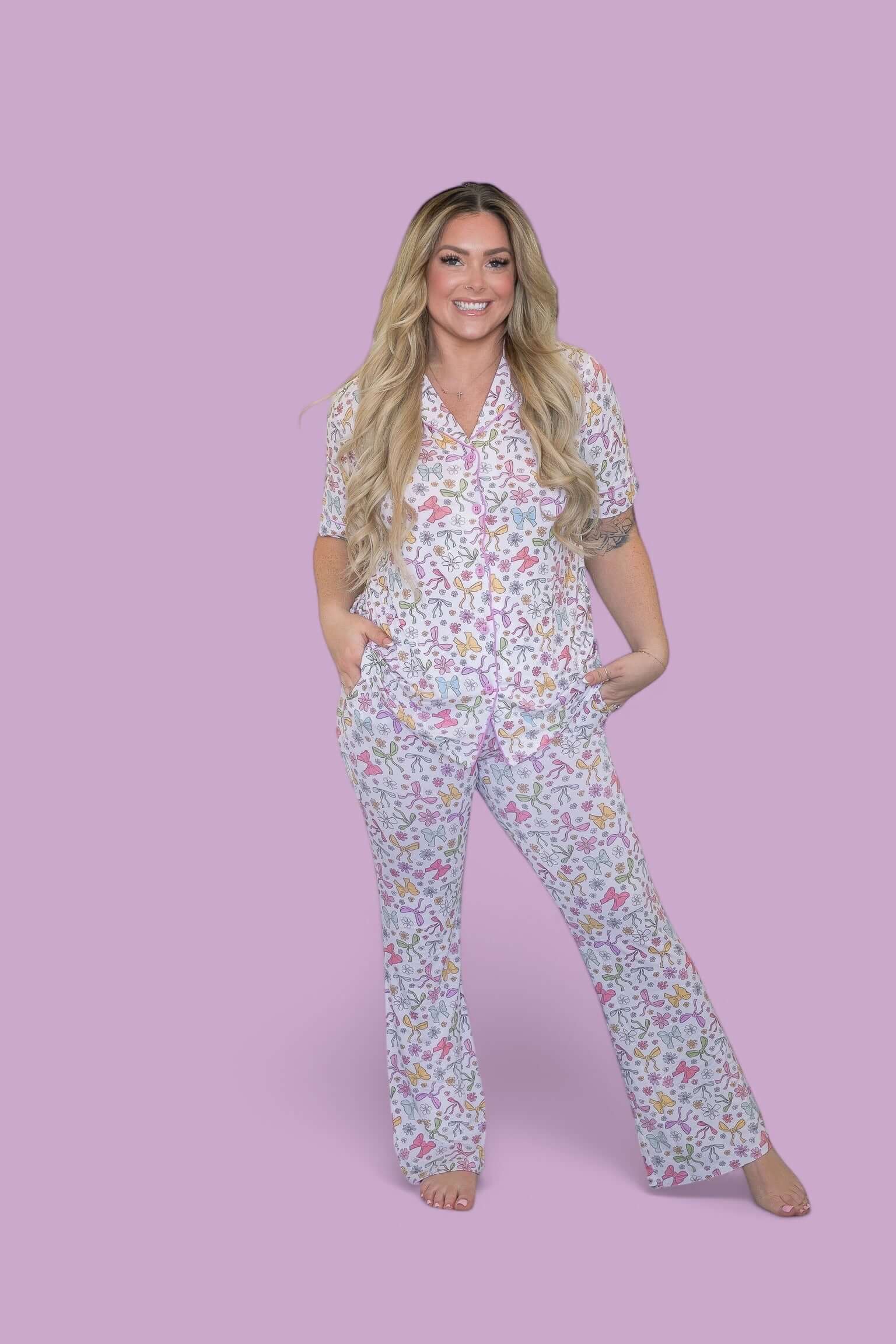 Bow Garden Women's Dream Set | Milk & Baby