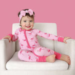 Flocking Flamingo Dream Romper | Milk & Baby