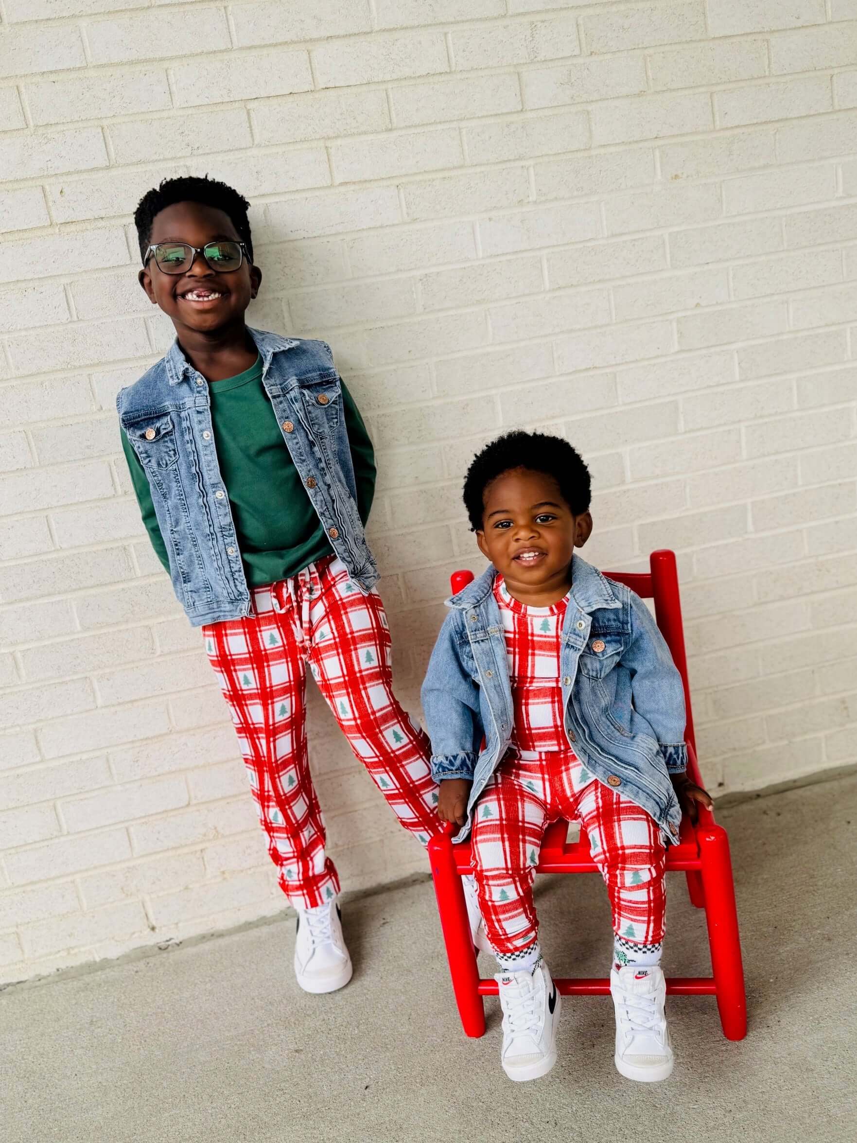 PLAID PINES | JOGGER | Milk & Baby