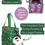 Lizzy Breast Pump Tote | Milk & Baby