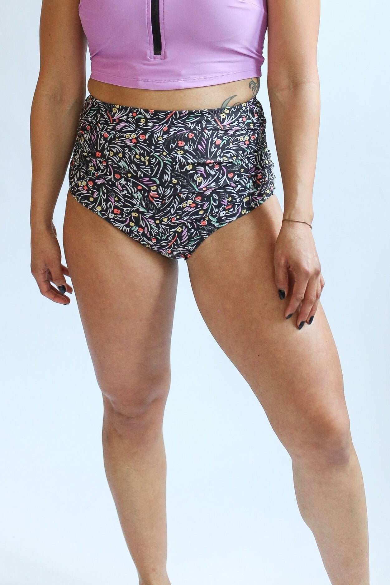 Full Coverage High Waist Bikini Bottoms | Milk & Baby