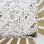 Summit Muslin Crib Sheet | Milk & Baby
