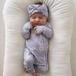 Enchanted Skelly | Bamboo Zip Pajamas | Discover Bamboo Zip Pajamas, soft and cozy for play and sleep. Rollover cuffs for flexibility, perfect for little ones! | Milk & Baby