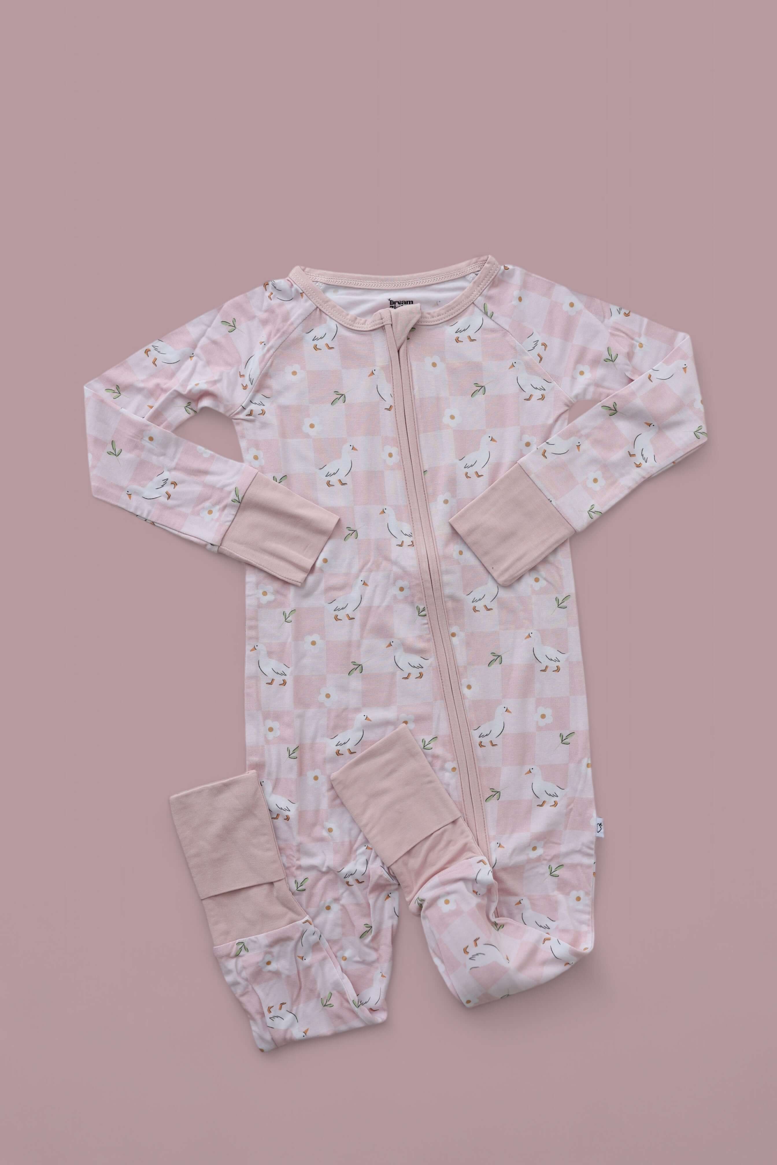 Ducks and Daisies Dream Romper | Milk & Baby