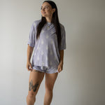 Enchanted Skelly | Women's Bamboo Short Set | Stay cool and stylish in our Women's Bamboo Short Set, featuring a soft t-shirt and drawstring shorts perfect for warm weather! | Milk & Baby
