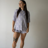 Enchanted Skelly | Women's Bamboo Short Set | Stay cool and stylish in our Women's Bamboo Short Set, featuring a soft t-shirt and drawstring shorts perfect for warm weather! | Milk & Baby