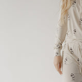 Women's Bamboo Pajama | All Aboard! | Milk & Baby