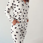 Black & White Yin Yang | Women's Bamboo Pajamas | Milk & Baby