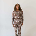 Forever Fair Isle | Women's Bamboo Pajamas | Milk & Baby