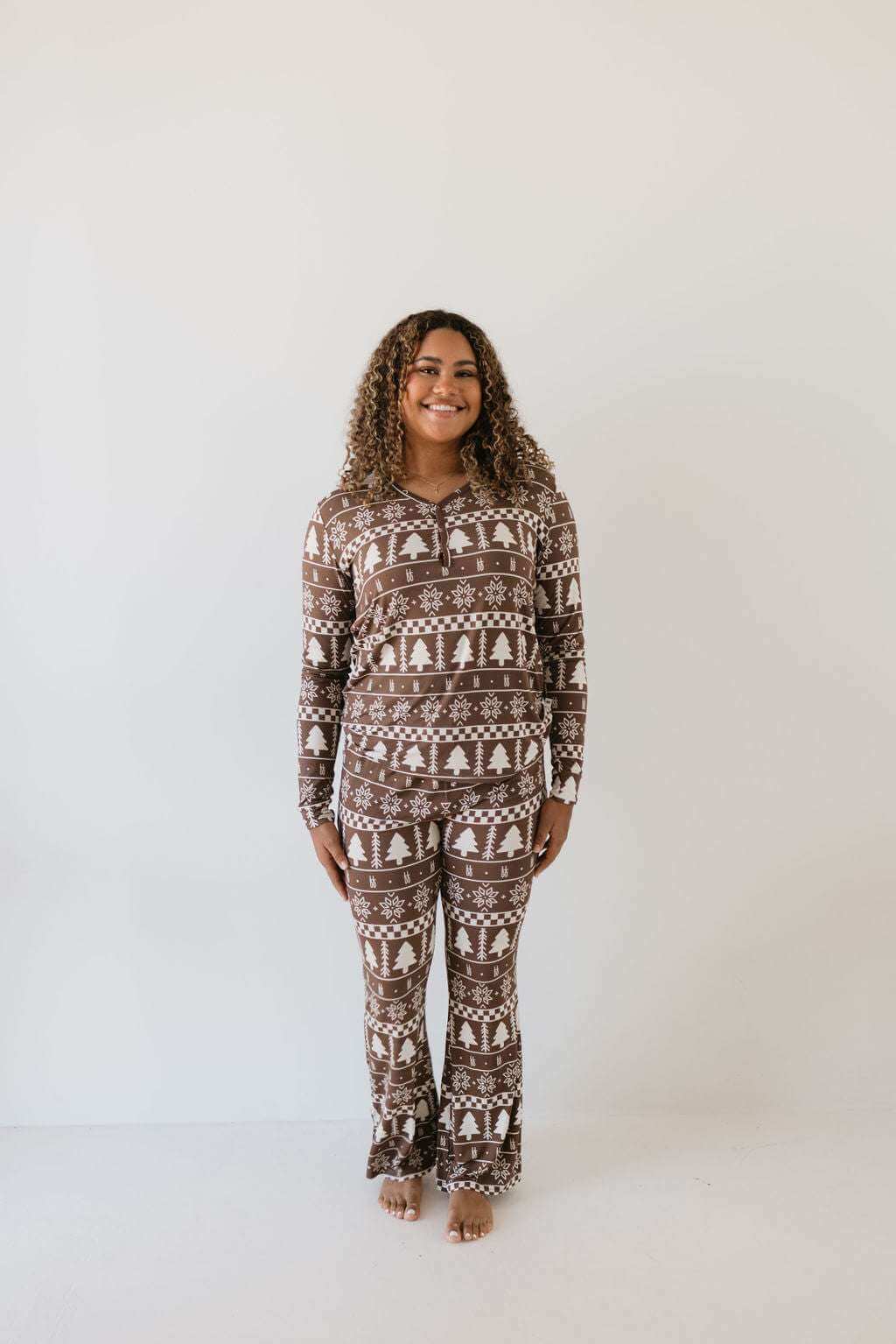 Forever Fair Isle | Women's Bamboo Pajamas | Milk & Baby