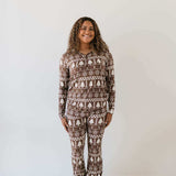 Forever Fair Isle | Women's Bamboo Pajamas | Milk & Baby
