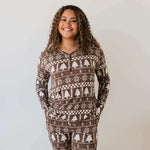Forever Fair Isle | Women's Bamboo Pajamas | Milk & Baby