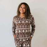 Forever Fair Isle | Women's Bamboo Pajamas | Milk & Baby
