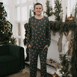 Men's Bamboo Pajamas | Candy Cane Lane 2024 | Milk & Baby