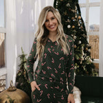 Women's Bamboo Pajamas | Candy Cane Lane 2024 | Milk & Baby