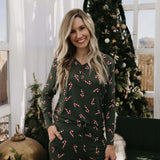 Women's Bamboo Pajamas | Candy Cane Lane 2024 | Milk & Baby
