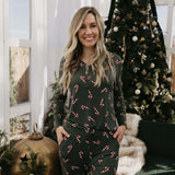 Women's Bamboo Pajamas | Candy Cane Lane 2024 | Milk & Baby