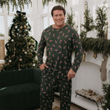 Men's Bamboo Pajamas | Candy Cane Lane 2024 | Milk & Baby