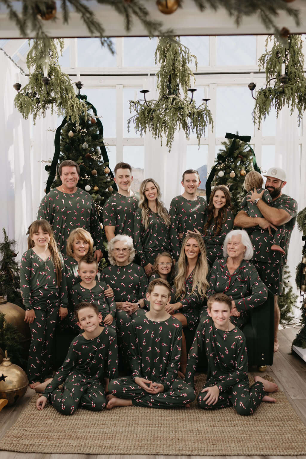 Women's Bamboo Pajamas | Candy Cane Lane 2024 | Milk & Baby