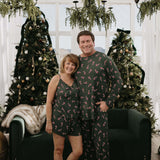 Men's Bamboo Pajamas | Candy Cane Lane 2024 | Milk & Baby