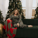 Women's Bamboo Pajamas | Candy Cane Lane 2024 | Milk & Baby