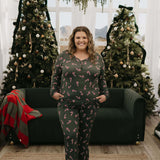 Women's Bamboo Pajamas | Candy Cane Lane 2024 | Milk & Baby
