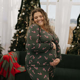Women's Bamboo Pajamas | Candy Cane Lane 2024 | Milk & Baby