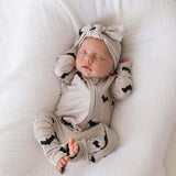 It's Bats! | Bamboo Zip Pajamas | Discover Bamboo Zip Pajamas made from premium bamboo for comfy sleep and play. Perfect for little ones with stylish cuffs! | Milk & Baby