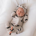 It's Bats! | Bamboo Zip Pajamas | Milk & Baby