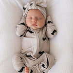 It's Bats! | Bamboo Zip Pajamas | Discover Bamboo Zip Pajamas made from premium bamboo for comfy sleep and play. Perfect for little ones with stylish cuffs! | Milk & Baby