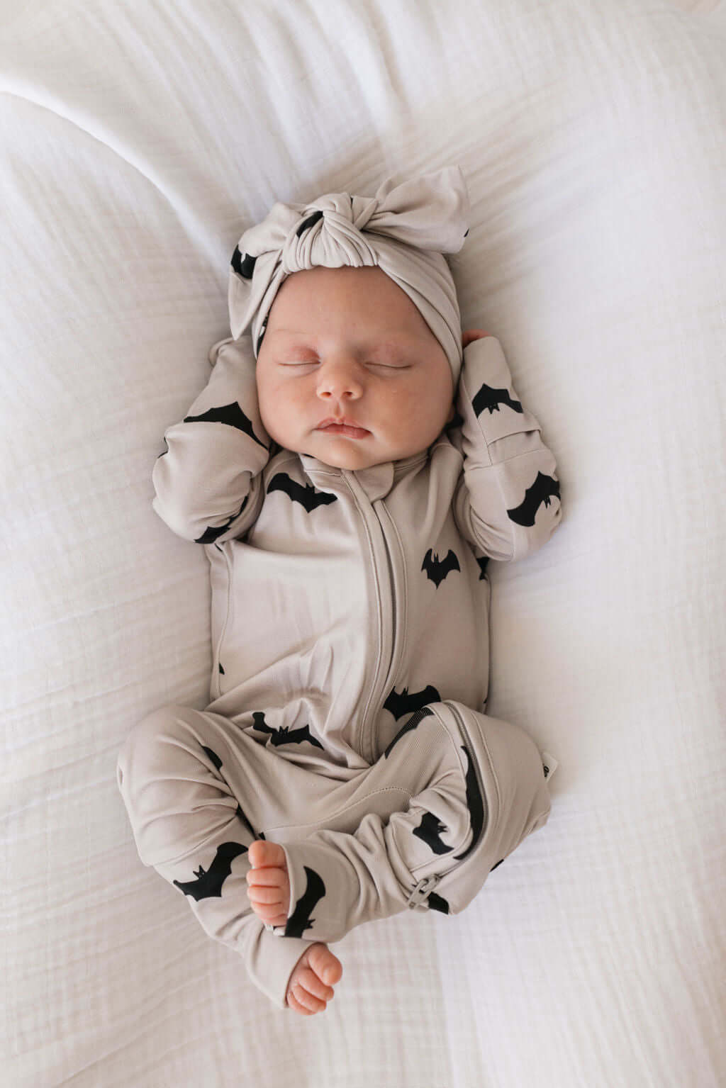 It's Bats! | Bamboo Zip Pajamas | Discover Bamboo Zip Pajamas made from premium bamboo for comfy sleep and play. Perfect for little ones with stylish cuffs! | Milk & Baby