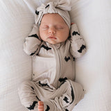 It's Bats! | Bamboo Zip Pajamas | Milk & Baby