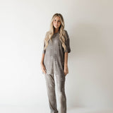 Sage Yin Yang | Short Sleeve Women's Bamboo Pajamas