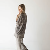 Sage Yin Yang | Short Sleeve Women's Bamboo Pajamas