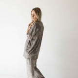 Sage Yin Yang | Short Sleeve Women's Bamboo Pajamas