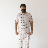 It's Bats! | Men's Bamboo Short Sleeve Pajamas | Milk & Baby
