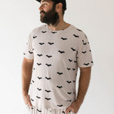 It's Bats! | Men's Bamboo Short Sleeve Pajamas | Milk & Baby