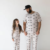 It's Bats! | Men's Bamboo Short Sleeve Pajamas | Milk & Baby