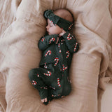 Bamboo Zip Pajamas | Candy Cane Lane 2024 | Milk & Baby